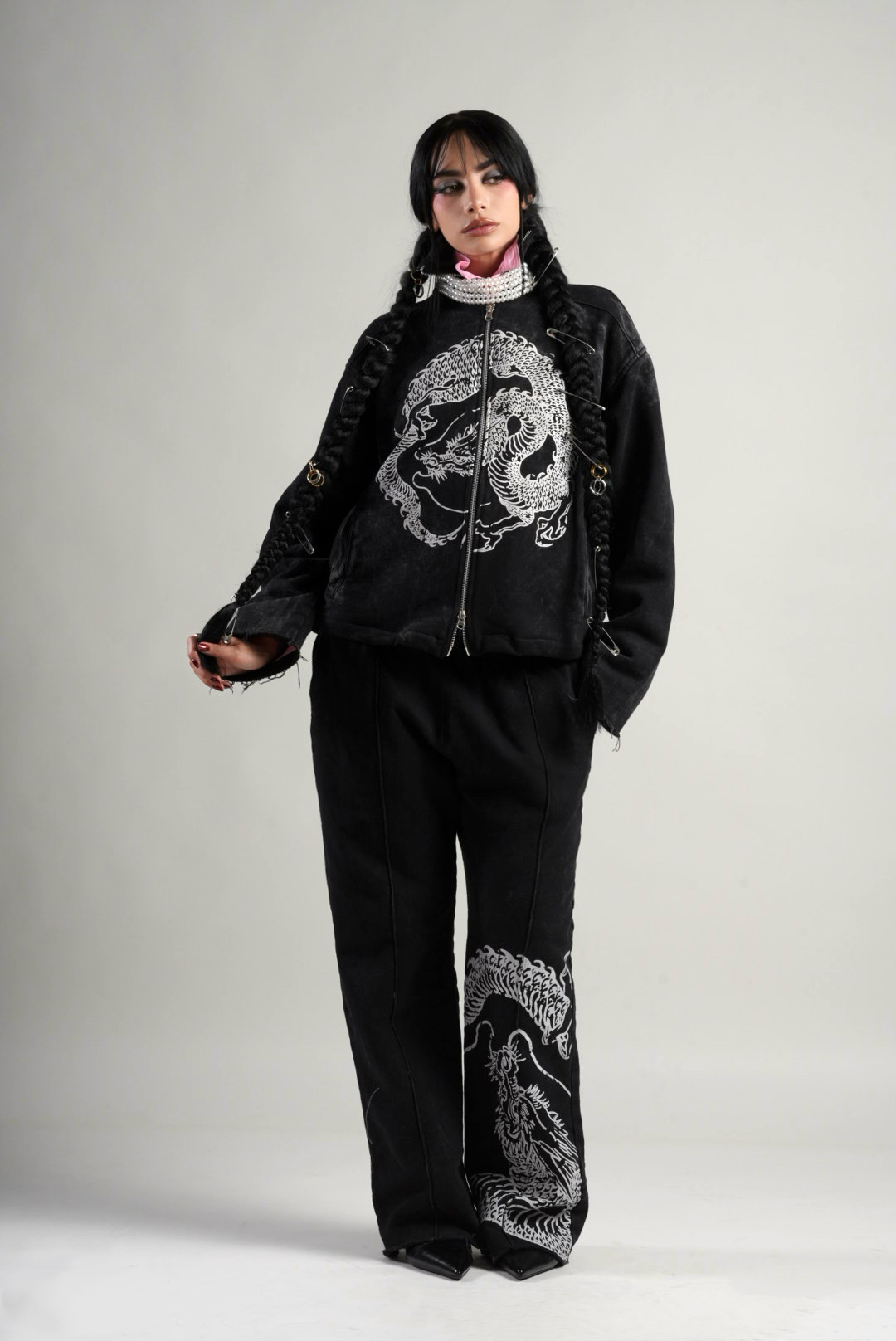 DRAGON ZIP HOODIE