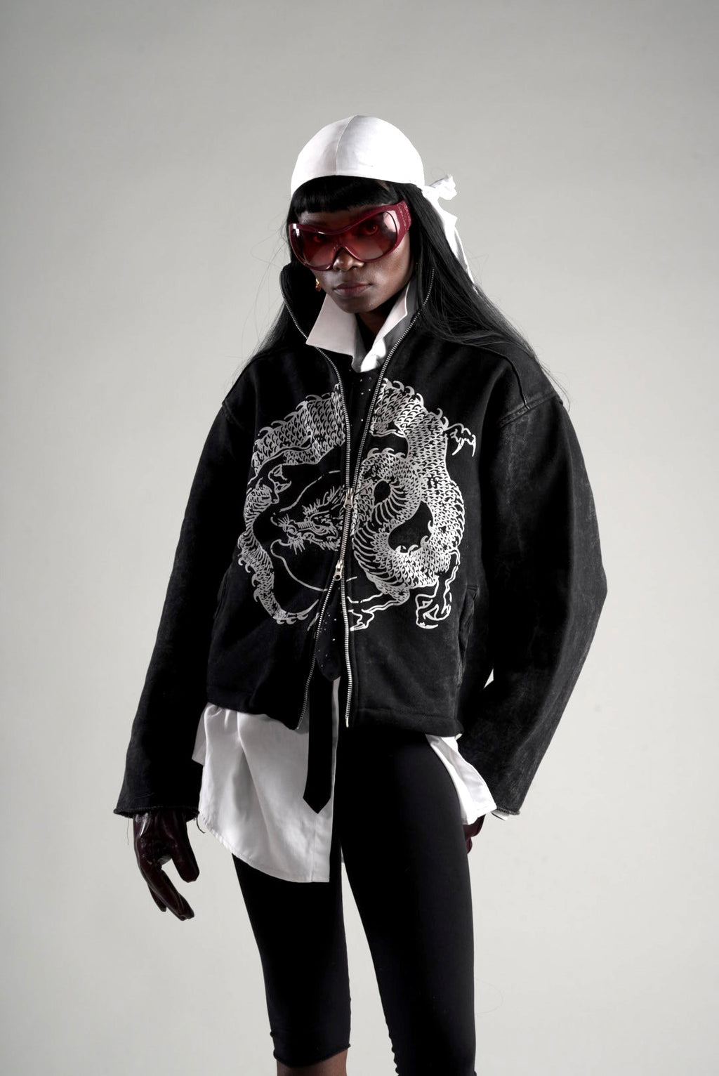 DRAGON ZIP HOODIE