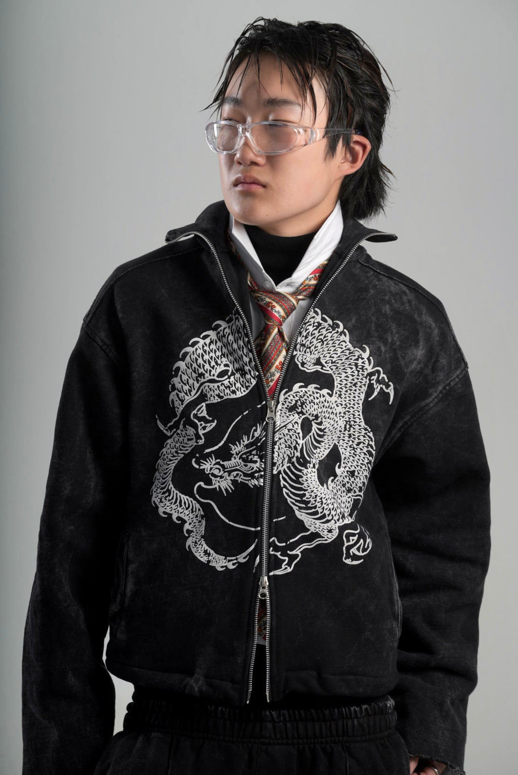 DRAGON ZIP HOODIE